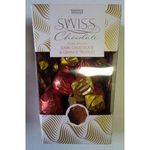 Swiss Dark/Orange Truffle