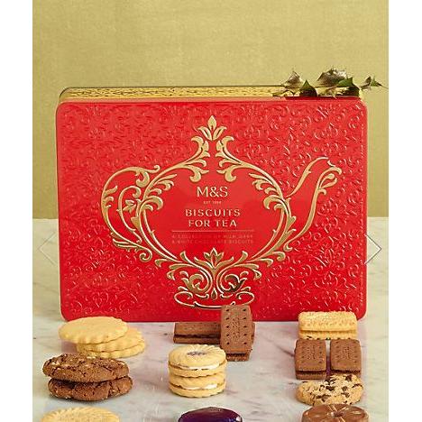 Biscuits Tea Tin