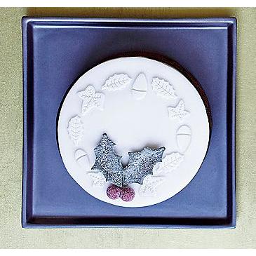 Hand Decorated Holly