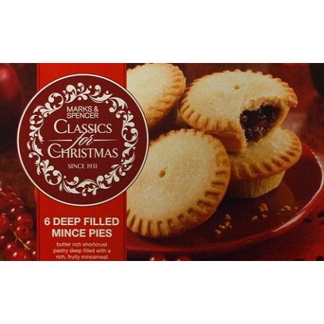 6 Classic Mince Pies
