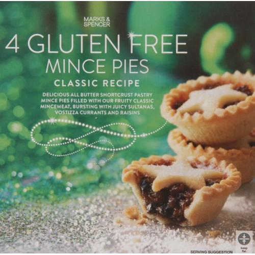 4 Gluten Free Mince Pies