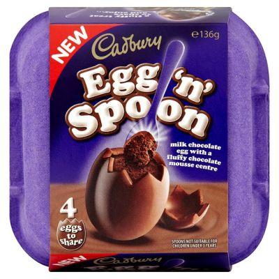 CADBURY EGG N SPOON DOUBLE CHOC