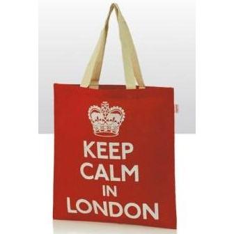 Jute Shopping Bags With Shoulder Straps - Keep Cal