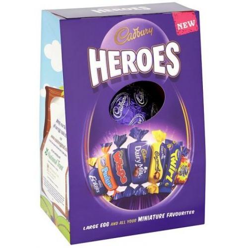 CADBURY HEROES EGG LARGE