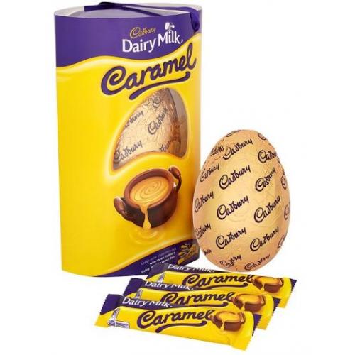 CADBURY DAIRY MILK CARAMEL EGG LARGE