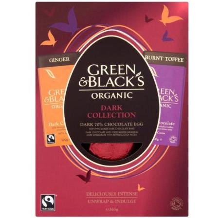 GREEN & BLACKS DARK EGG LARGE