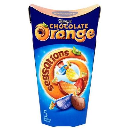 TERRYS CHOCOLATE ORANGE SEGSATIONS MIXED