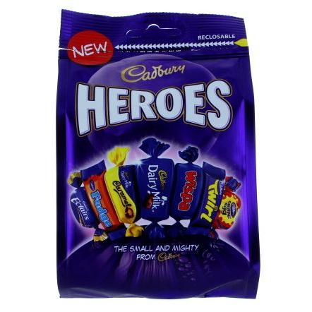CADBURY HEROES BAG