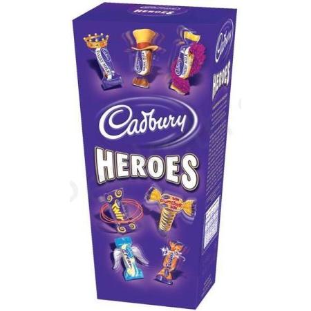CADBURY HEROES CARTON