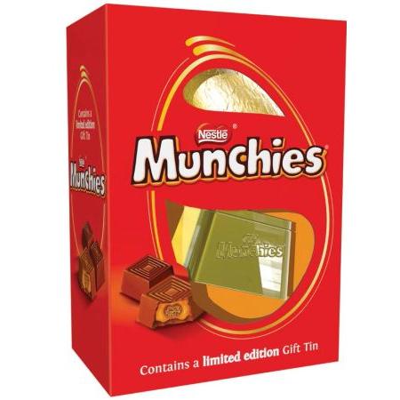 MUNCHIES TIN EGG