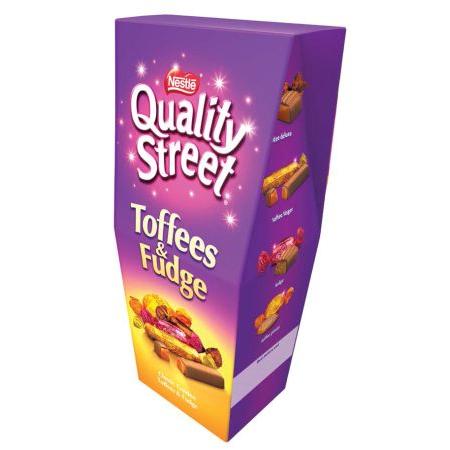 QUALITY STREET TOFFEE & FUDGE CARTON