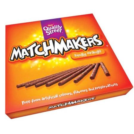 QUALITY STREET ZINGY ORANGE MATCHMAKERS