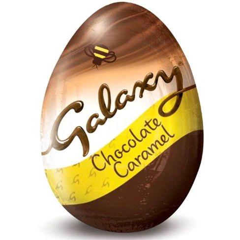 GALAXY CHOCOLATE CARAMEL FILLED EGG