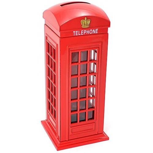 Diecast Metal Telephone Money Box