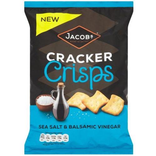 Cracker Crisps Sea Salt & Balsamic Vinegar