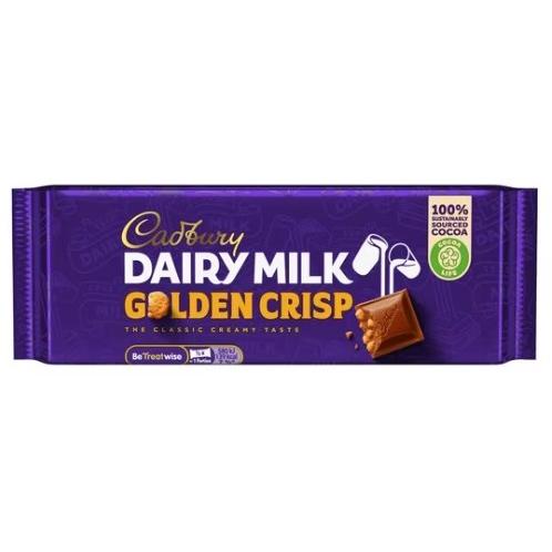 Cadbury Dairy Milk Golden Crisp