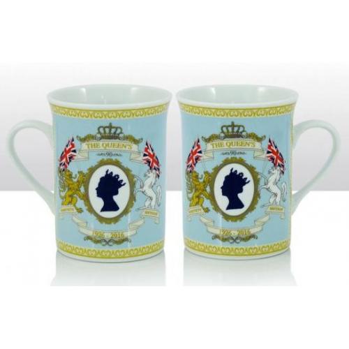 Queen's 90th Birthday Lippy Mugs
