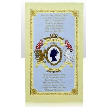 Queens 90th Birthday Tea Towels