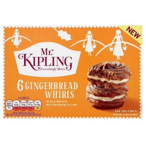Gingerbread Whirls 6pk