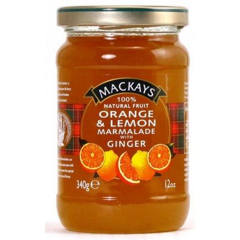 Mackays Marmalade - Orange/ Lemon/ Ginger