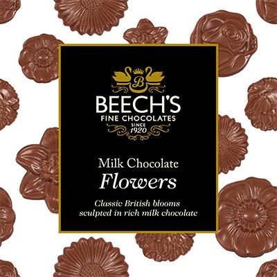 Milk Chocolate Flowers (New Design)