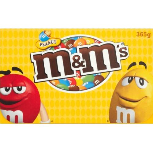 M&Ms Peanut Box