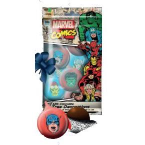 Chocolate Tree Decorations - Marvel Comics (9X12.5Gm)