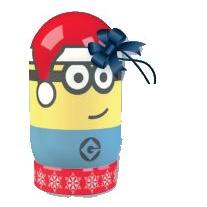 Minions Candy Container - (4X25Gm Chewy Candy) (2 X Trays Of 9)