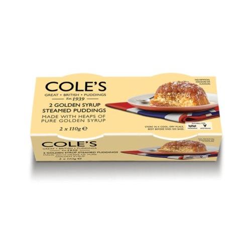 Golden Syrup Steamed Pudding Twin Pack