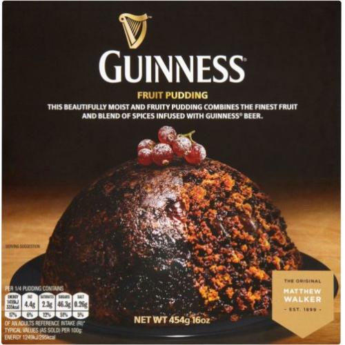 Guinness Fruited Pudding