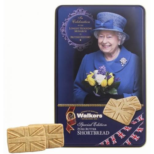 Longest Reigning Monarch Tin (Union Jack Shortbread)