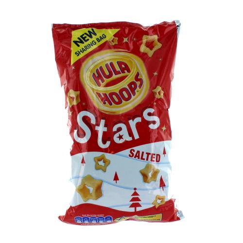 Hula Hoops Xmas Stars Salted Sharing
