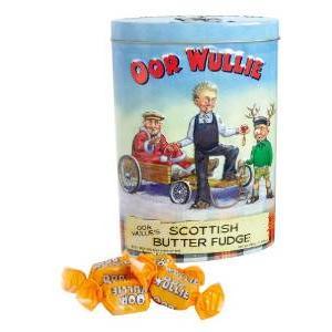 Gardiners Oor Wullie Xmas Vanilla Fudge Tin