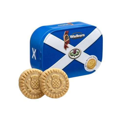 Saltire Scottish Tin (Thistle Shortbread)