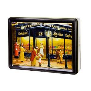 Embossed Carton Shop Window (Butter Shortbread Festive Shapes)