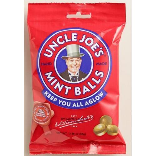 Uncle Joes Mint Balls Bag 12 x 90g