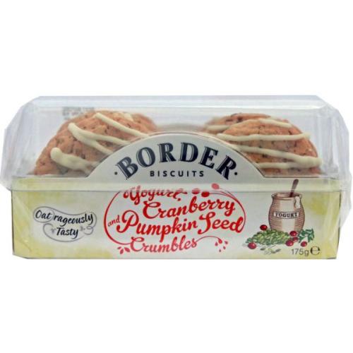 Border Yogurt Cranberry & Pumpkin Seed Cookie